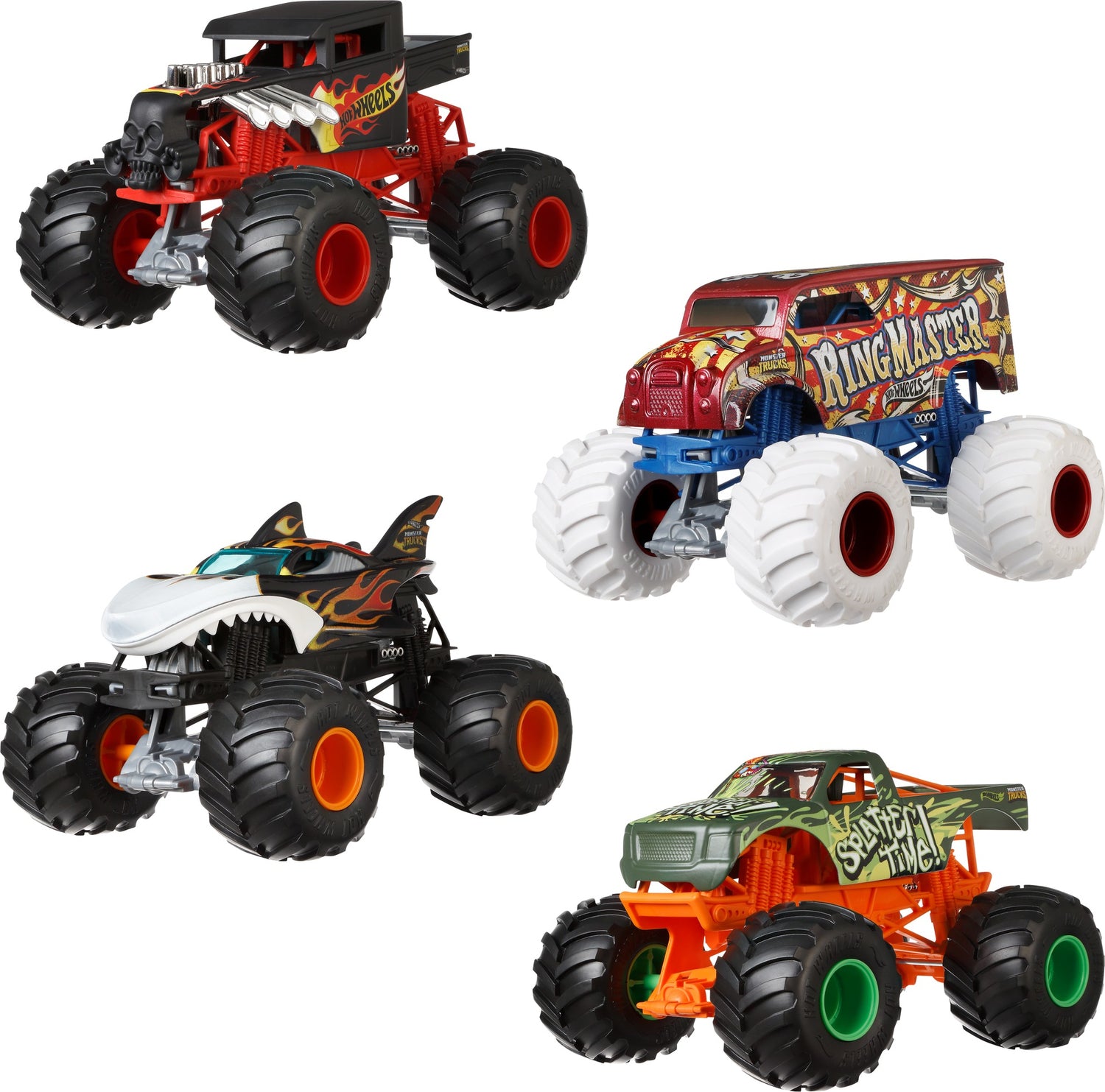 Hot wheels monster truck collection online