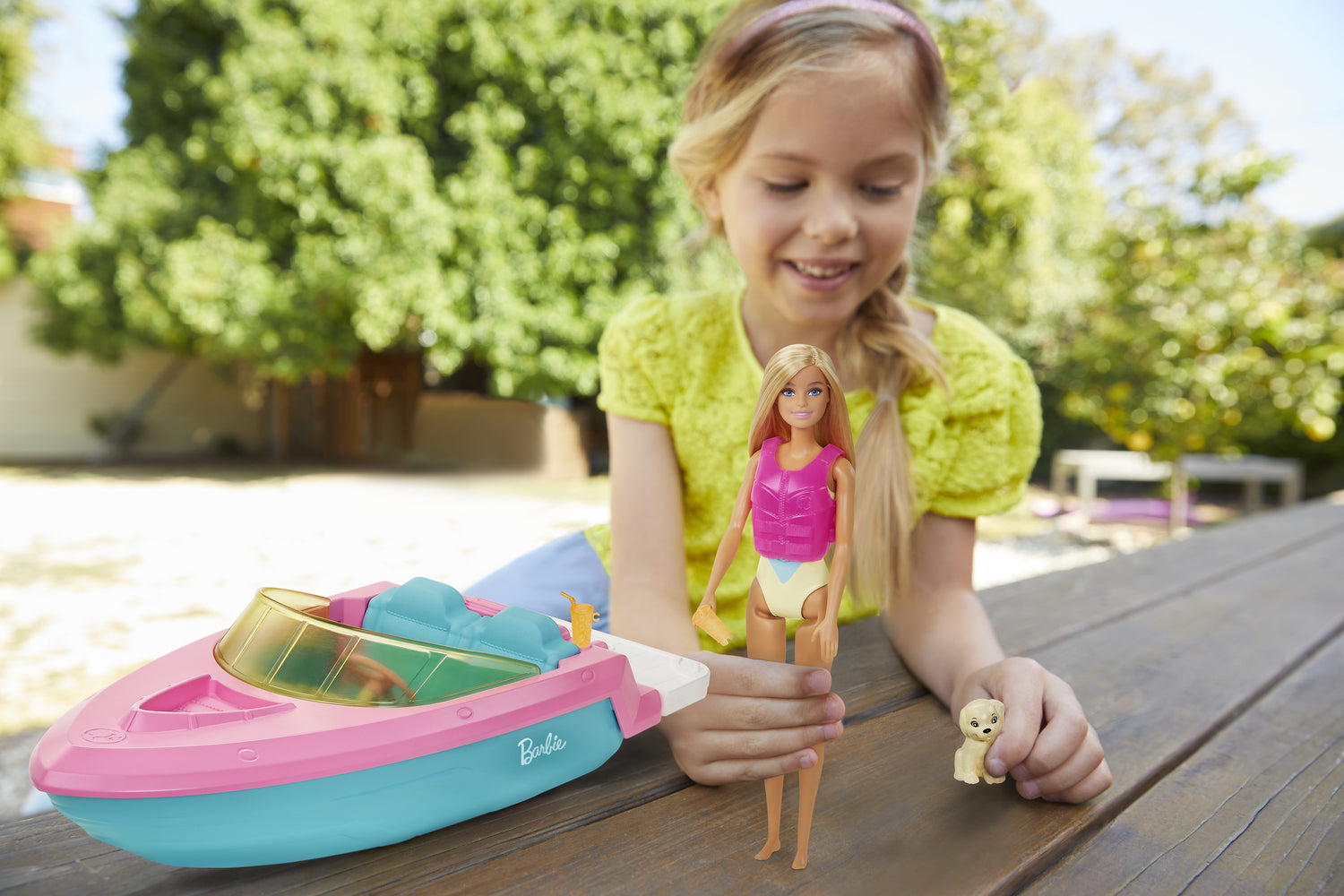 Barbie Boat Doll boat
