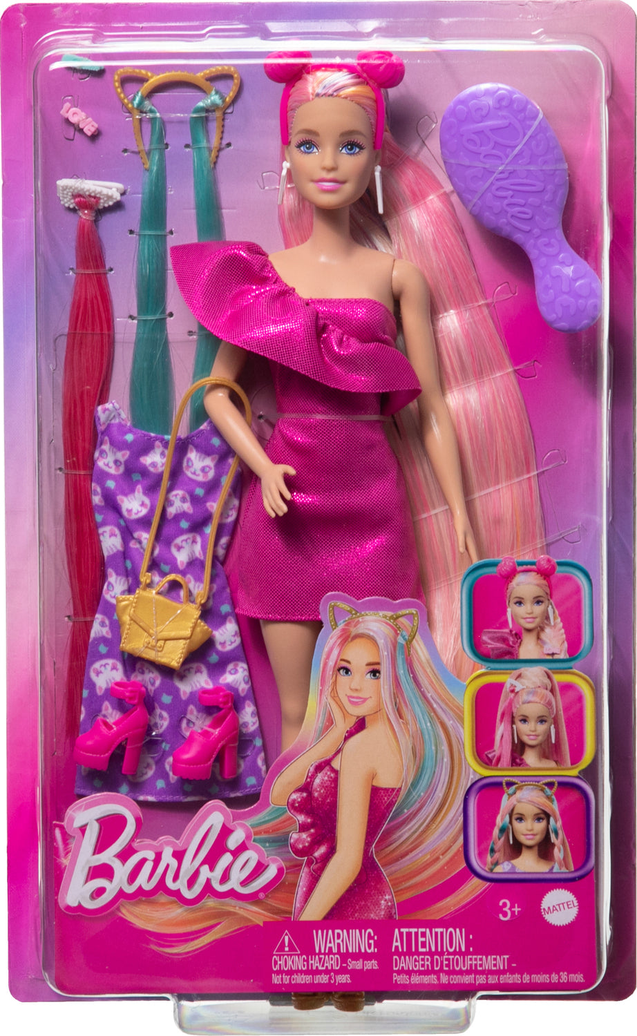 Barbie Fun & Fancy Hair doll and Accessories