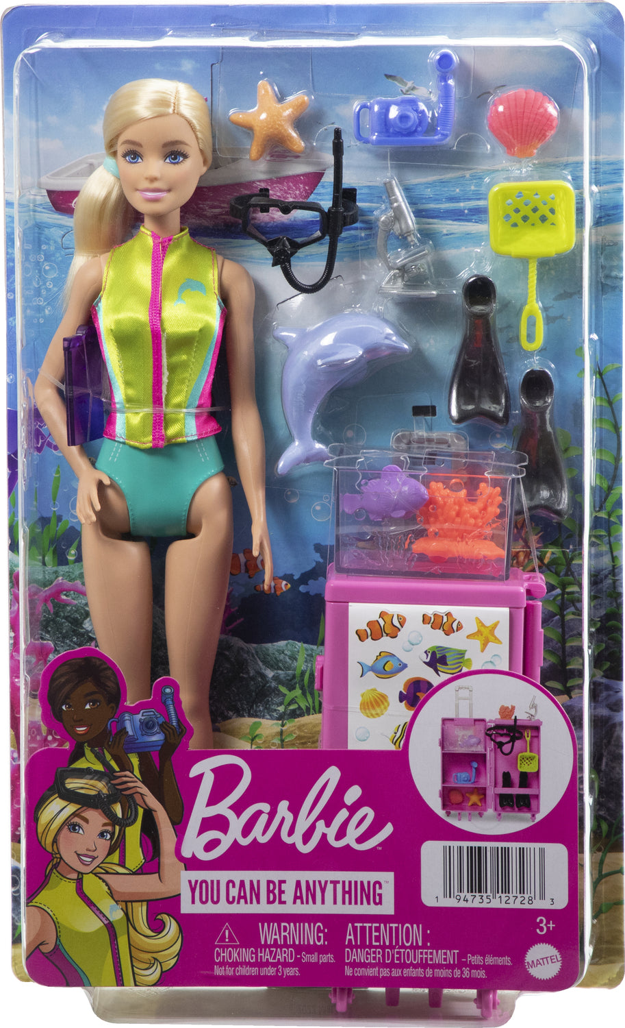 Barbie You Can Be Anything Marine Biologist