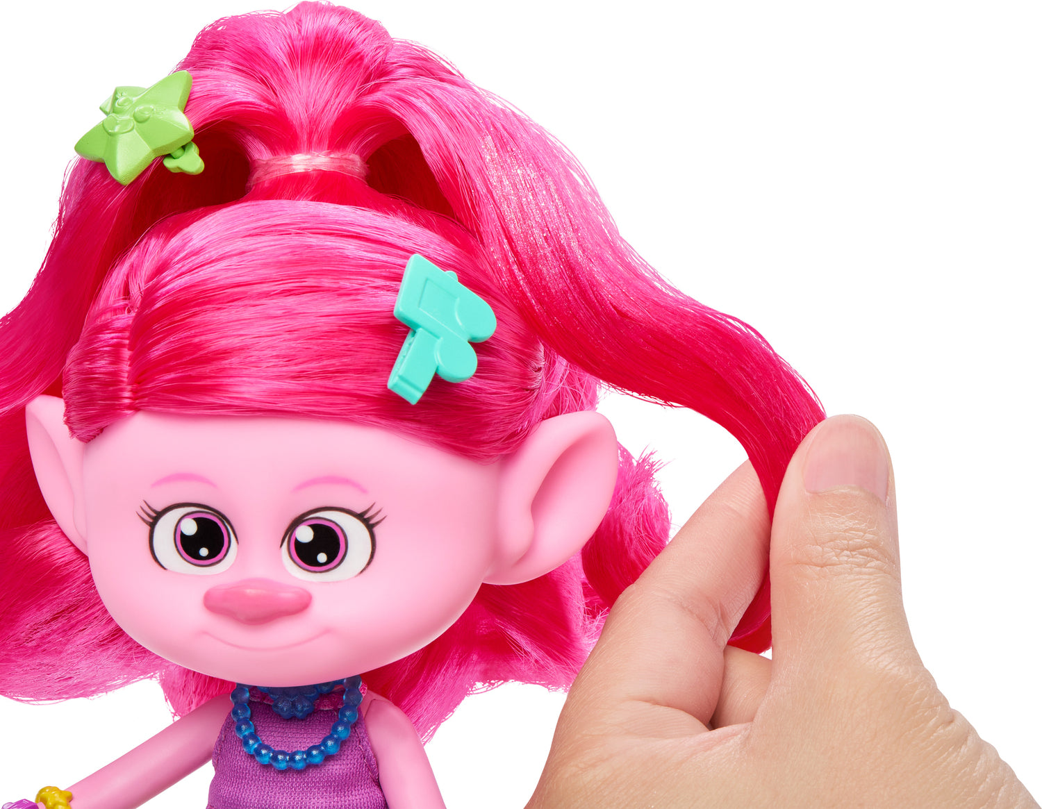 Mattel Trolls 3 Band Together HAIR-TASTIC Queen Poppy