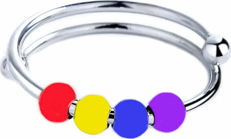 Fidget Rainbow Ring