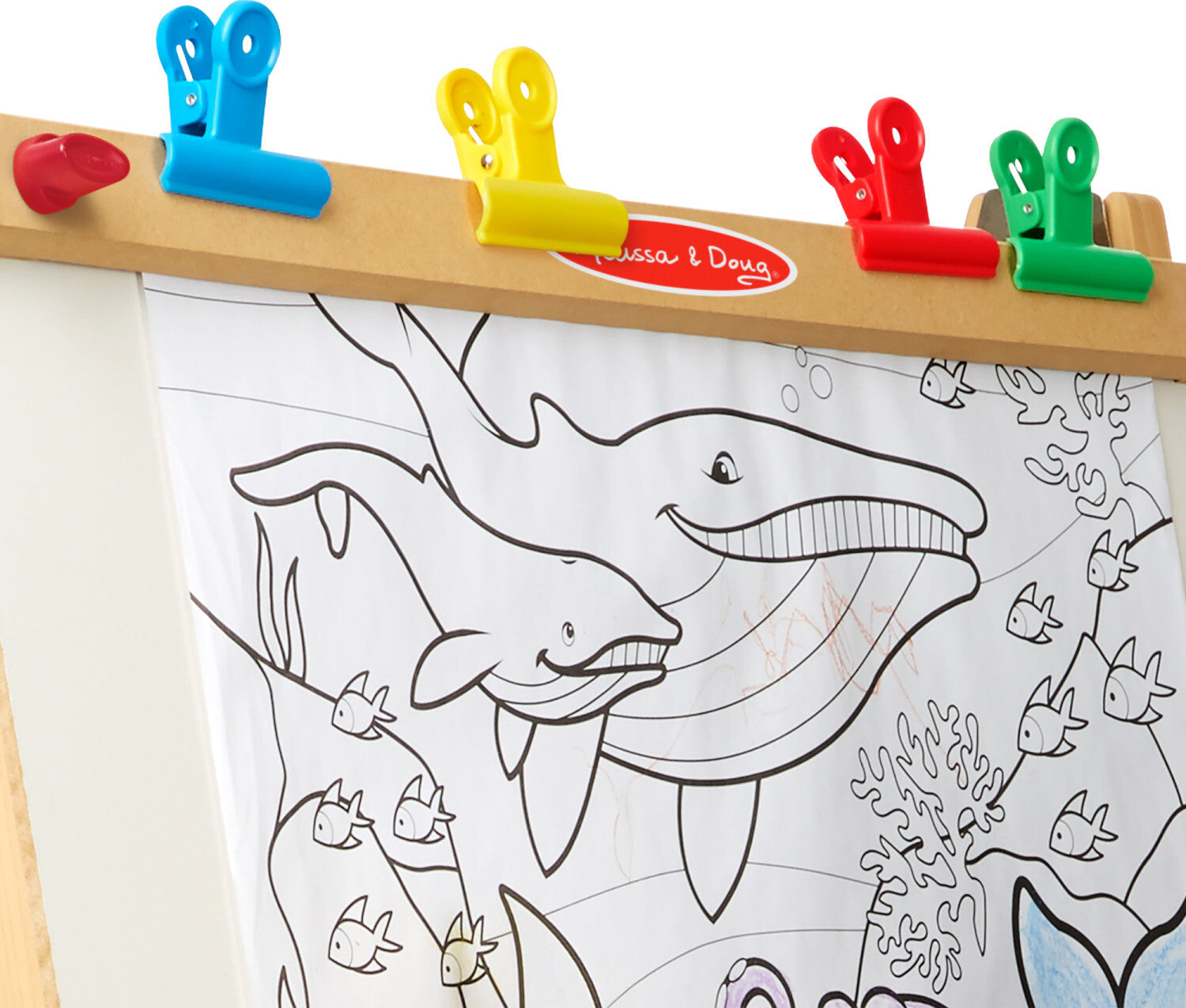 Deluxe Wooden Standing Art Easel – The Toy Maven