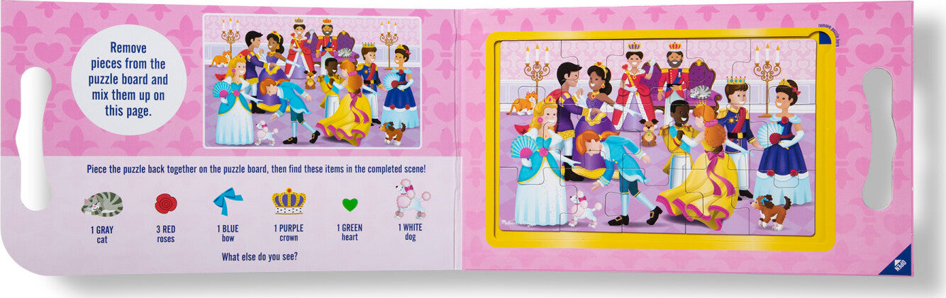 Take Along Magnetic Jigsaw Puzzles - Princesses
