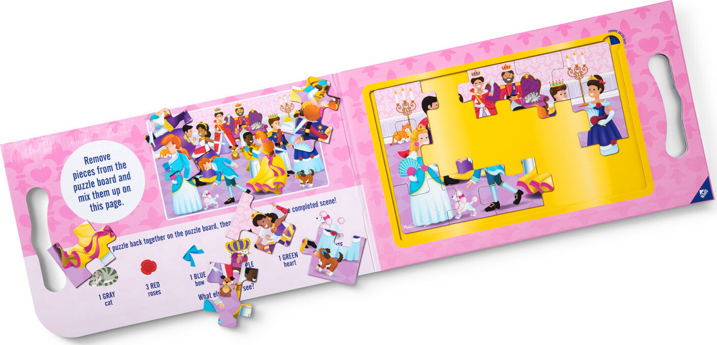 Take Along Magnetic Jigsaw Puzzles - Princesses