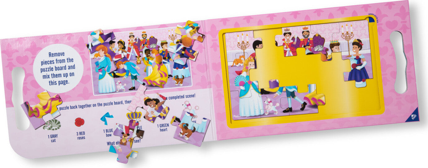 Take Along Magnetic Jigsaw Puzzles - Princesses