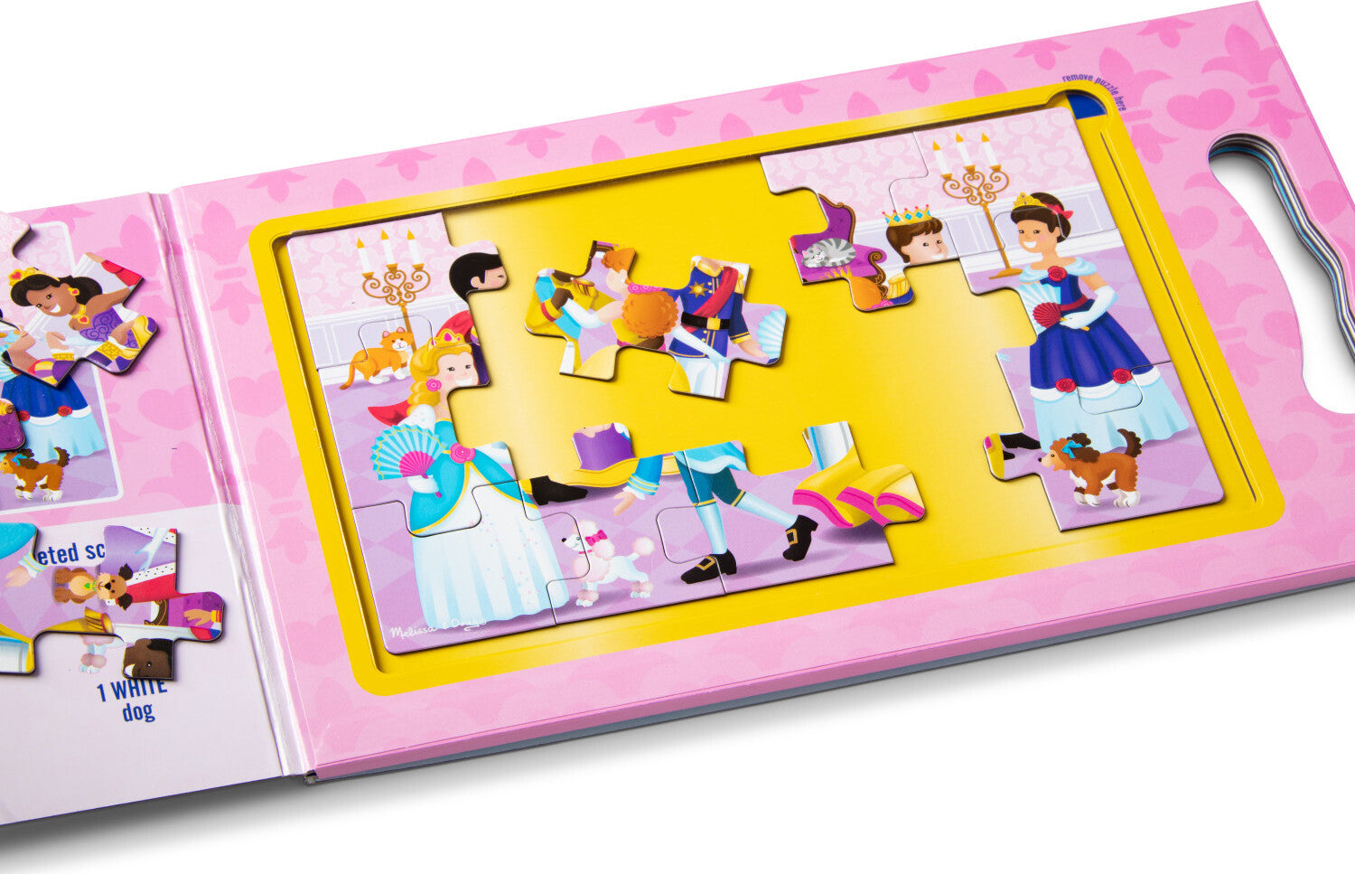 Take Along Magnetic Jigsaw Puzzles - Princesses