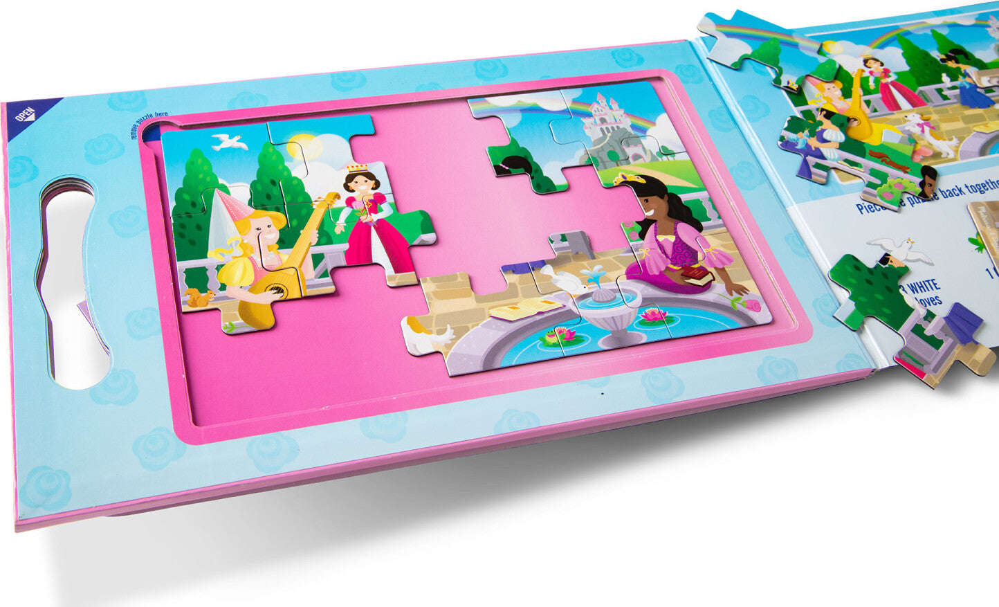 Take Along Magnetic Jigsaw Puzzles - Princesses