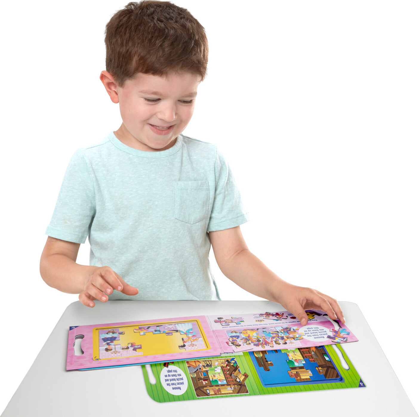 Take Along Magnetic Jigsaw Puzzles - Princesses