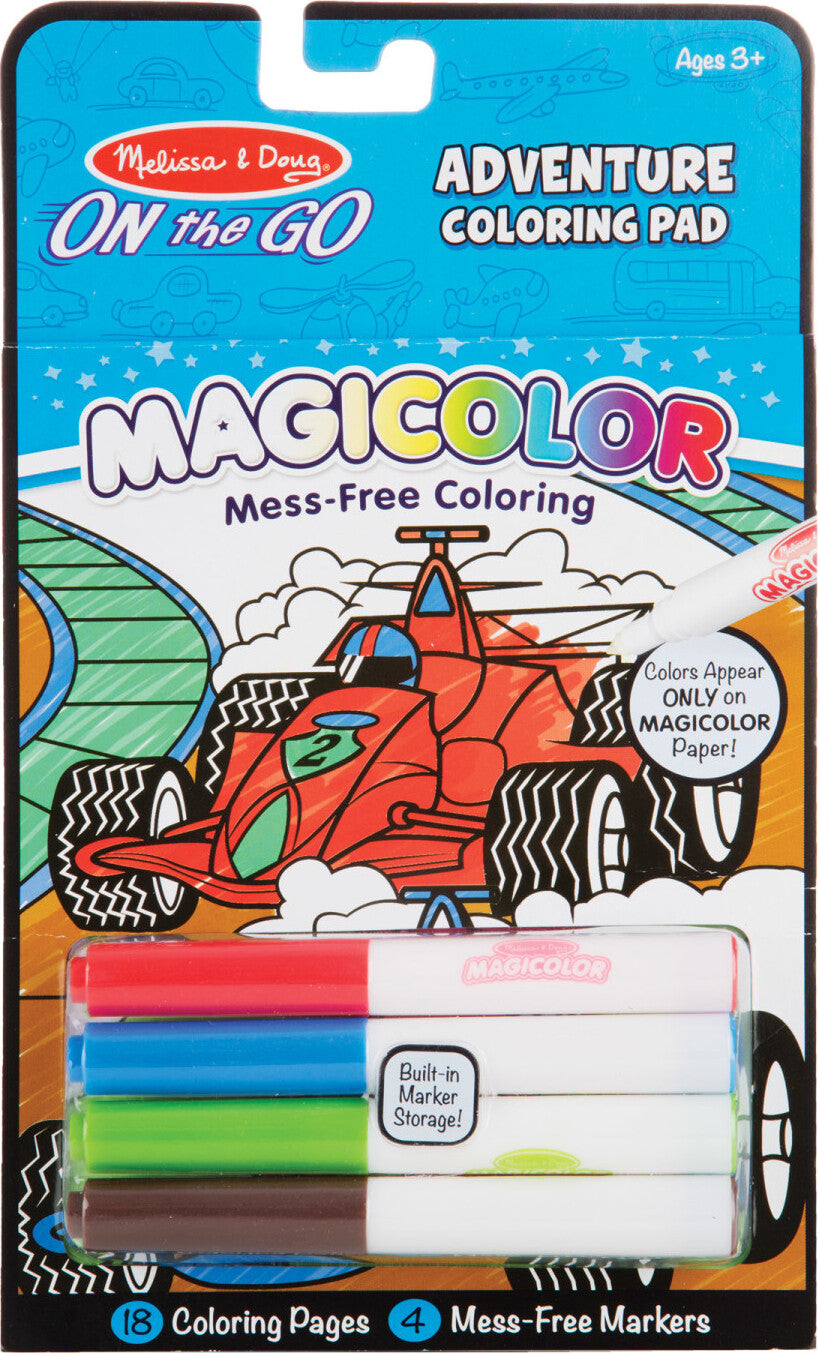 Melissa and doug mess free coloring online