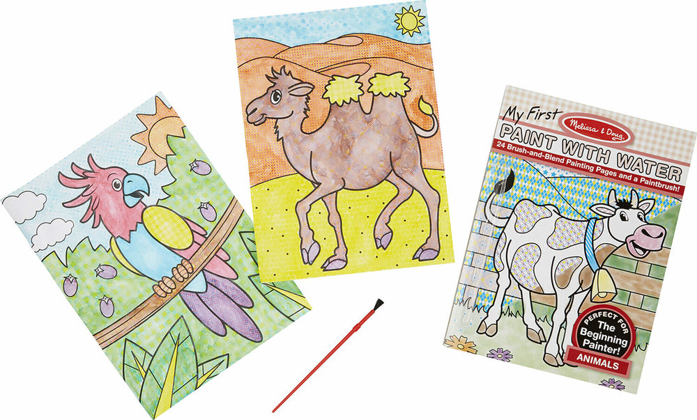 My First Paint with Water - Animals