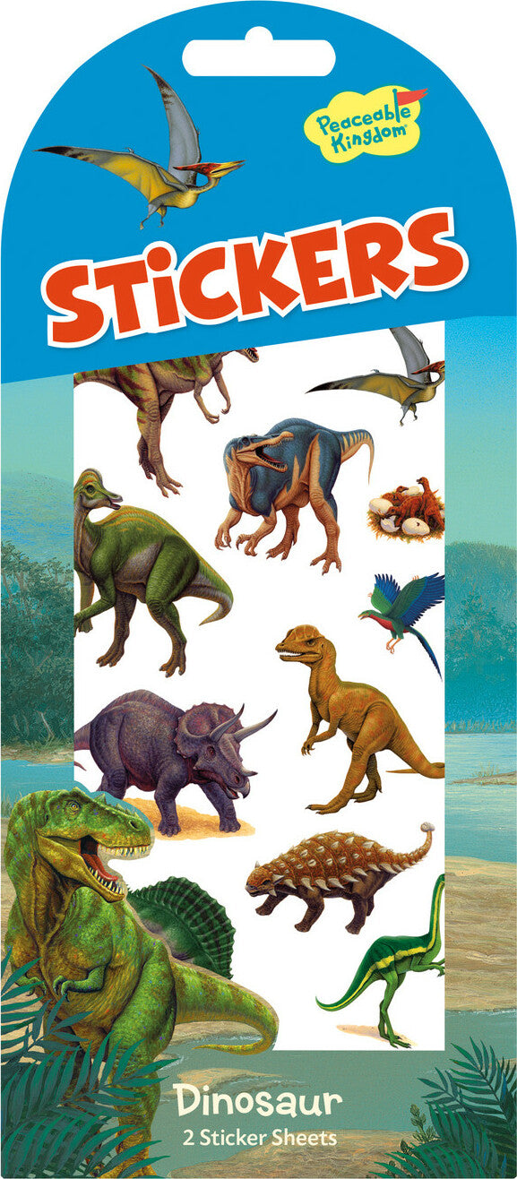 Peaceable Kingdom Stickers: Dinosaur
