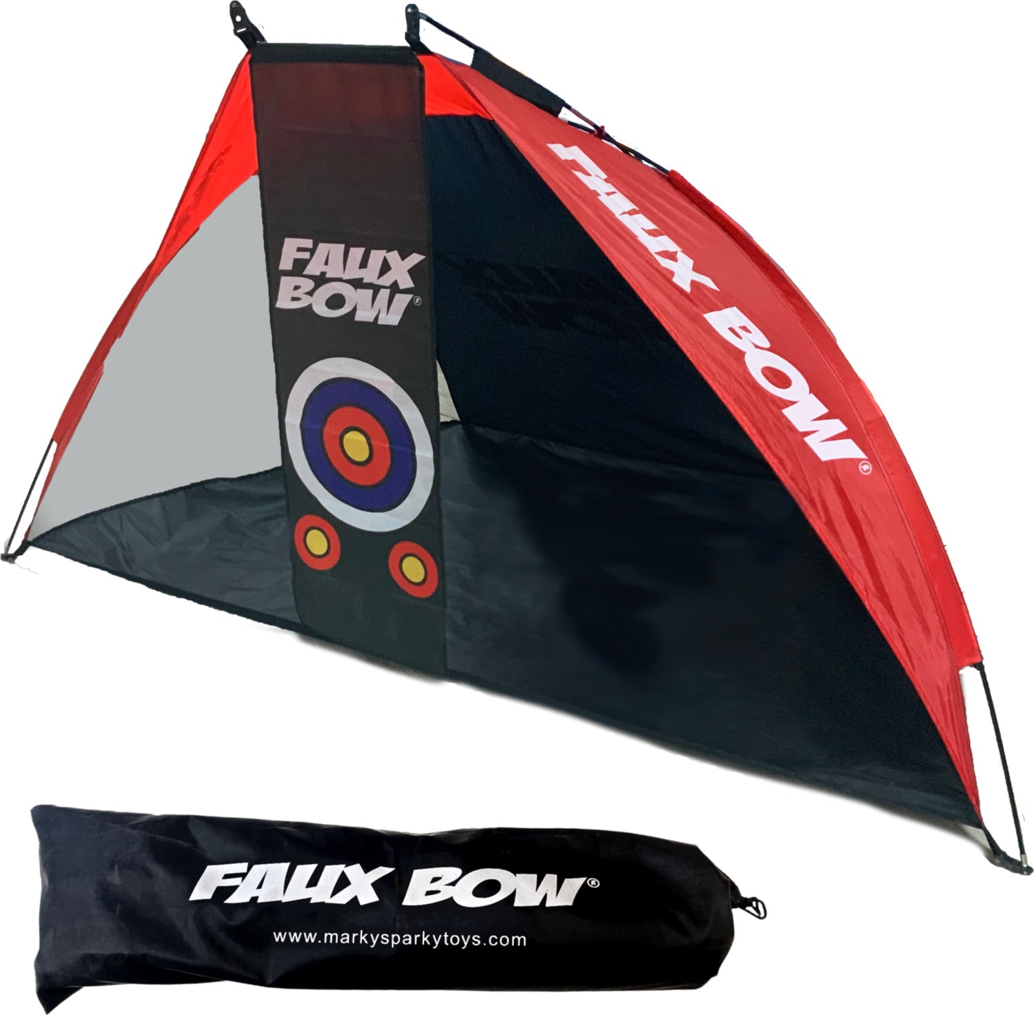 Faux Bow Target Tent