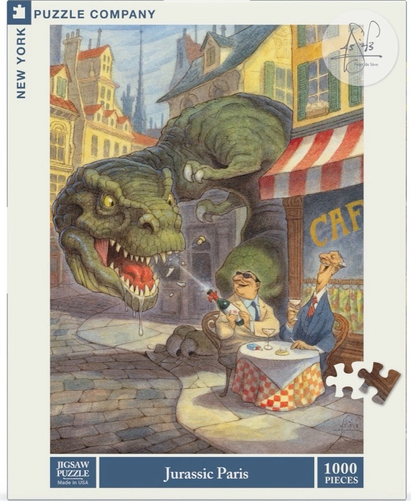 Jurassic Paris Puzzle (1000 pc)