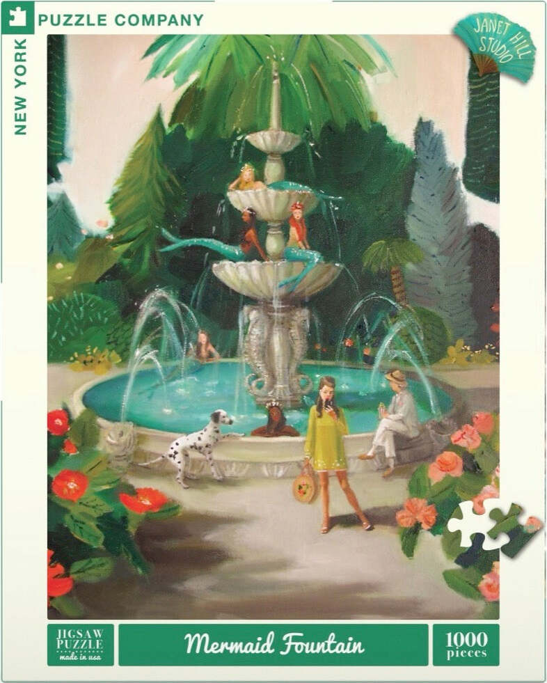 Mermaid Fountain Puzzle (1000 Pc)