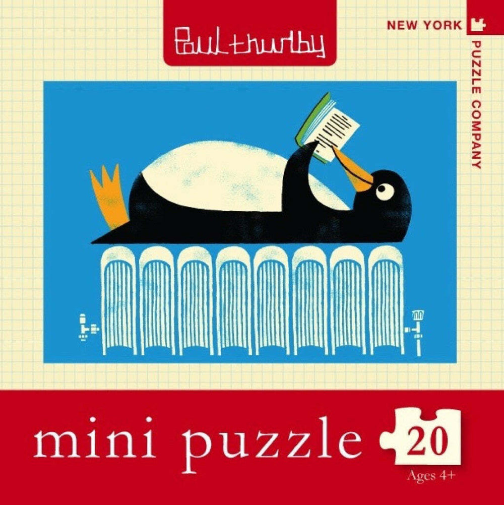 Winter Reads Mini Mini Puzzle (20 Pc)