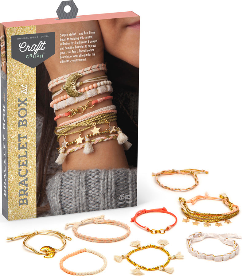 Craft Crush® Bracelet Kit – Gold