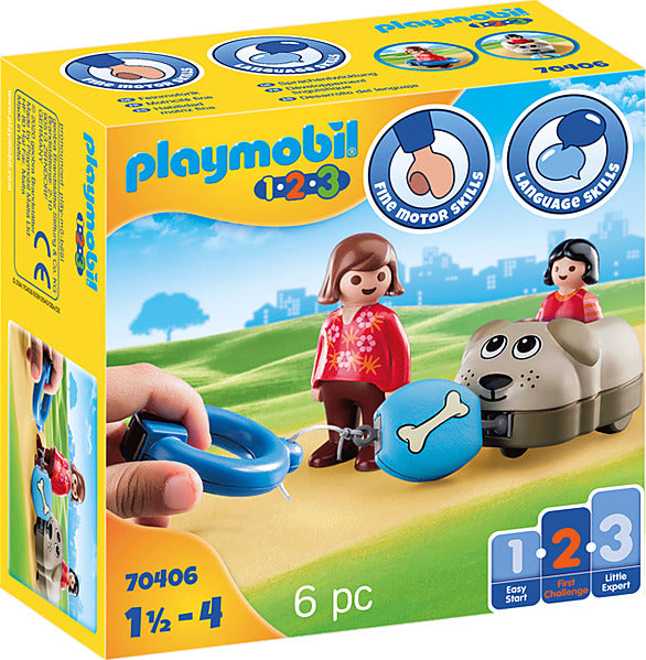 Playmobil Dog Train Car