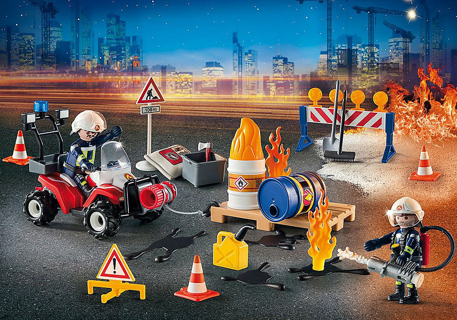 Advent Calendar - Construction Site Fire Rescue