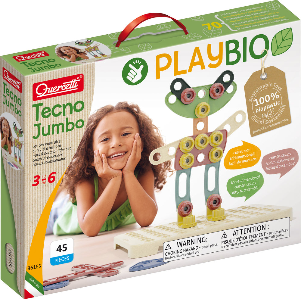 Jumbo Building Set PlayBIO - 45 pcs