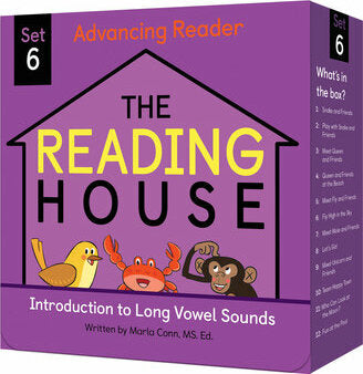 The Reading House Set 6: Introduction to Long Vowel Sounds