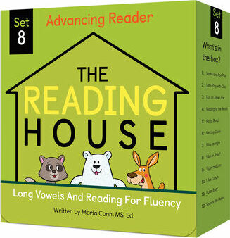 The Reading House Set 8: Long Vowels and Reading for Fluency