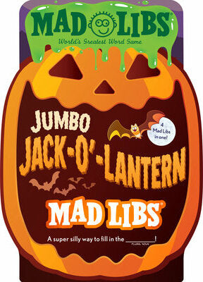 Jumbo Jack-O'-Lantern Mad Libs: 4 Mad Libs in 1!: World's Greatest Word Game