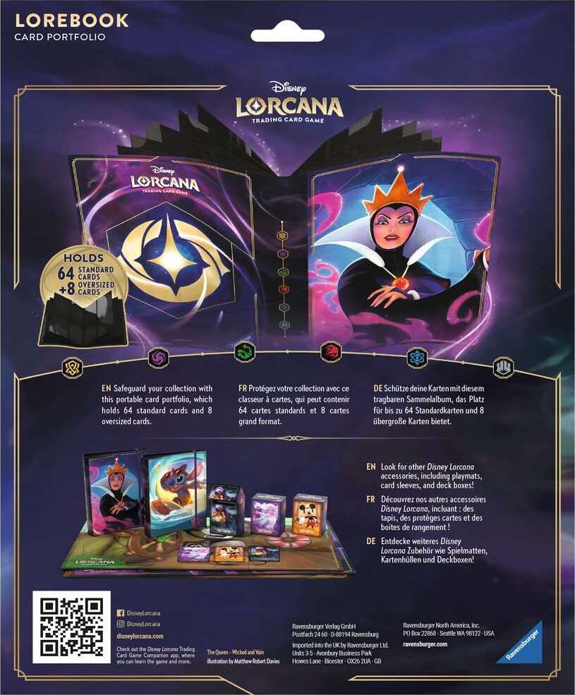 Ravensburger Disney Lorcana: The First Chapter TCG Portfolio - The Que –  The Toy Maven