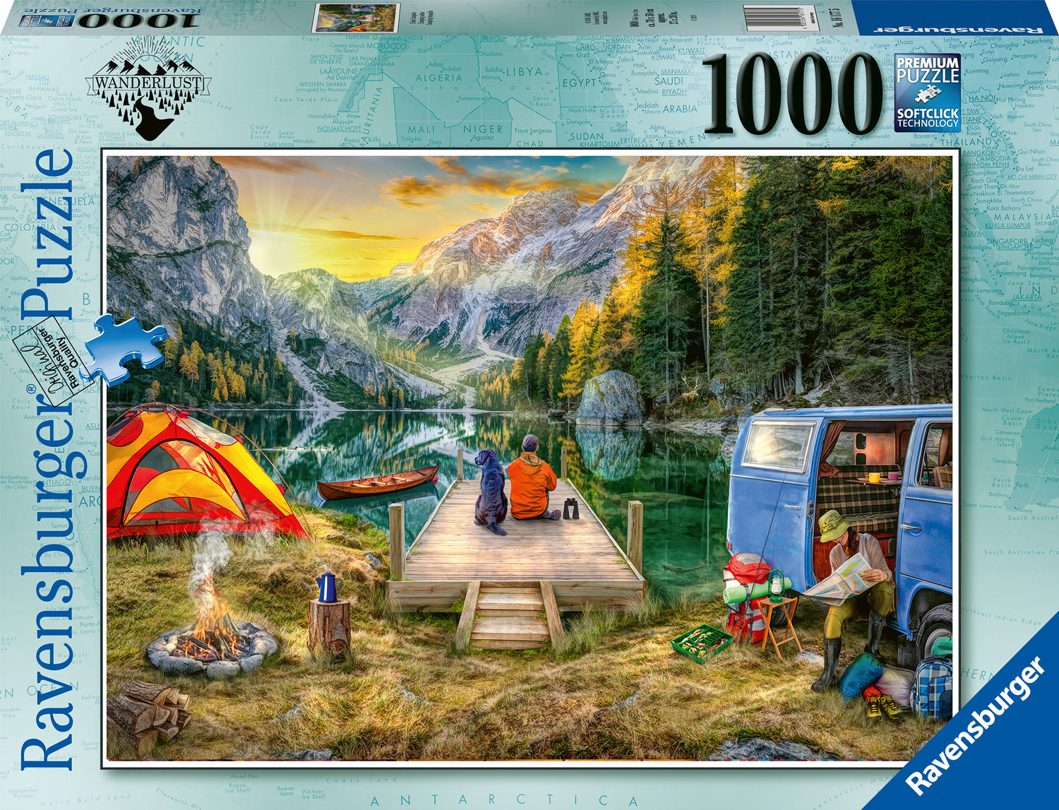 Calm Campsite (1000 pc Puzzle)