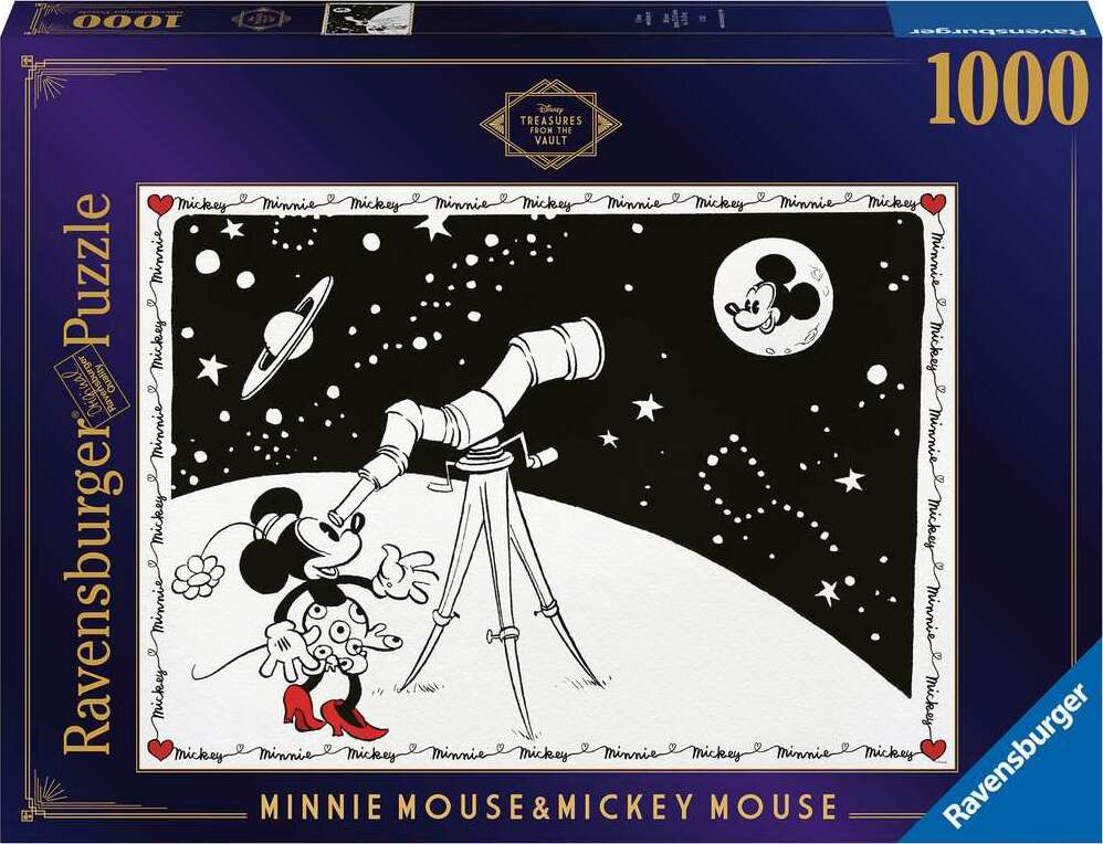 Disney Vault: Minnie Mouse & Mickey Mouse (1000 pc Puzzle)