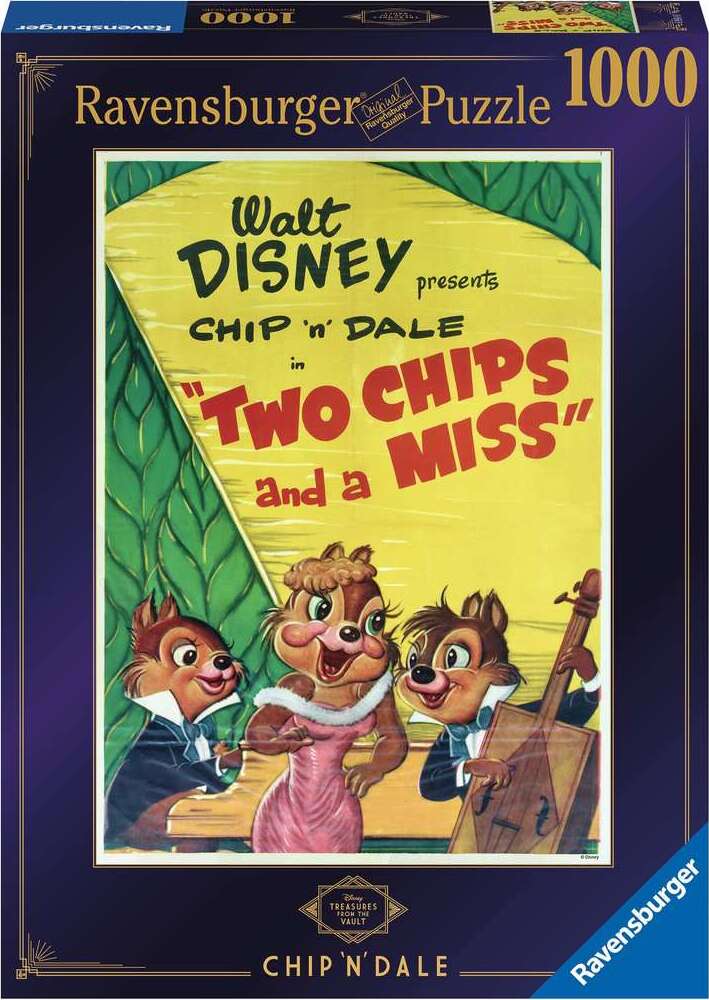 Disney Vault: Chip & Dale (1000 pc Puzzle)