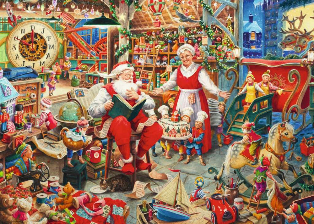 Santa's Workshop (1000 pc Puzzles)