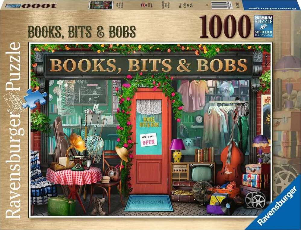 Books, Bits & Bobs (1000 pc Puzzles)