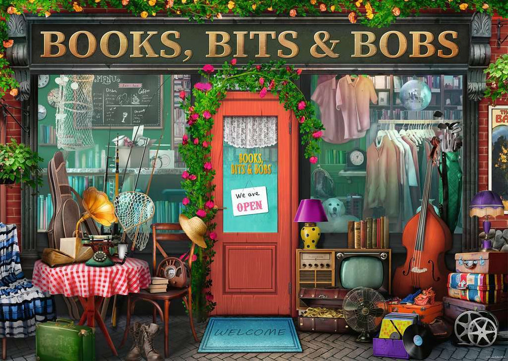 Books, Bits & Bobs (1000 pc Puzzles)