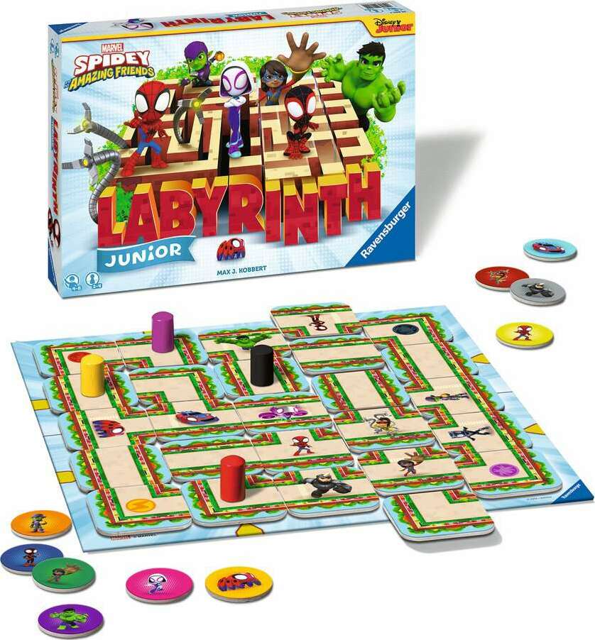 Spidey and His Amazing Friends Junior Labyrinth game