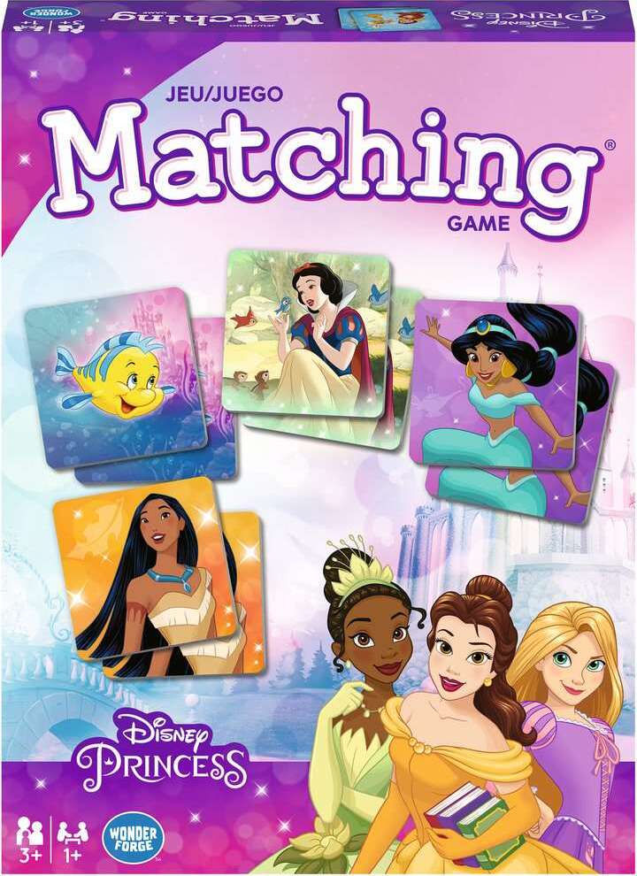 Princess Matching Game - Trilingual