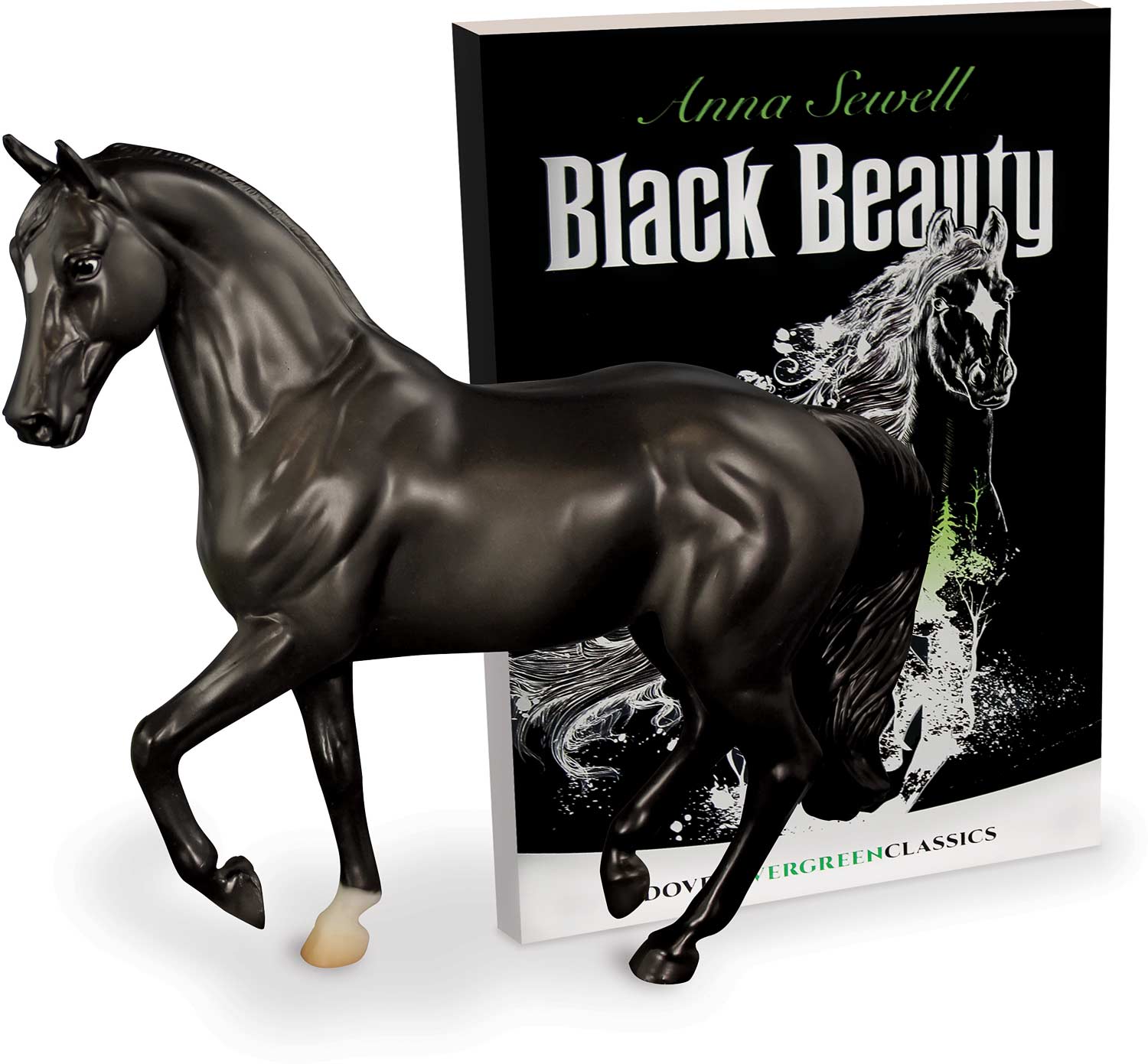 Black Beauty Horse & Book Set