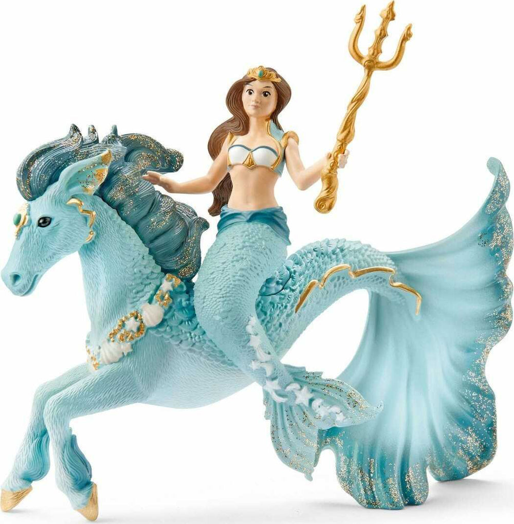 Mermaid Eyela on Underwater Horse