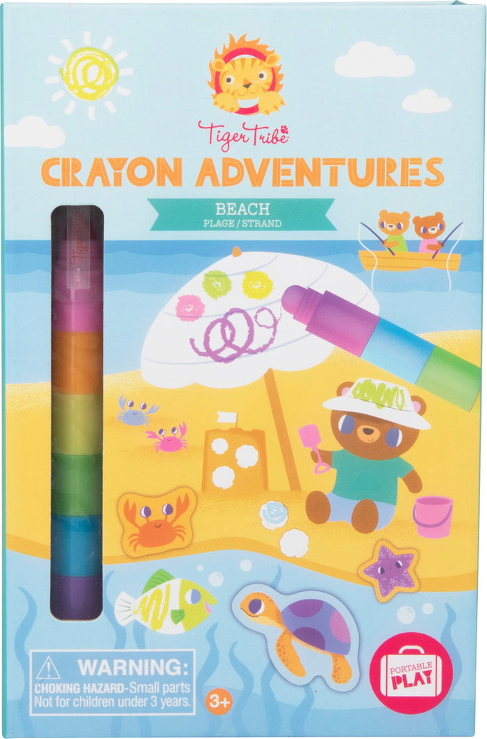 Beach  Crayon Adventures