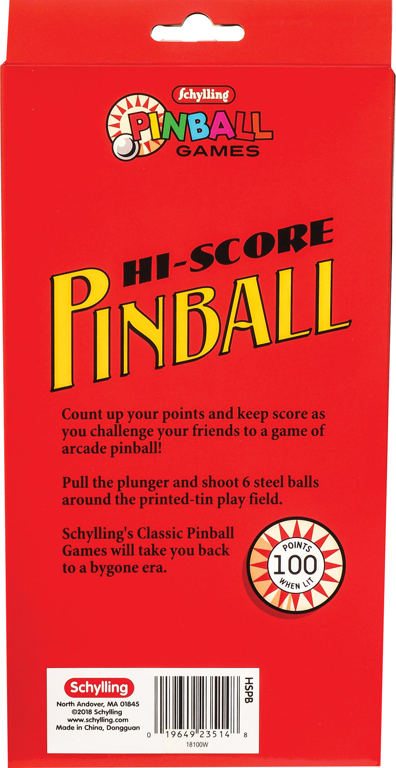 Hi-score Pinball - Classic Tin Game