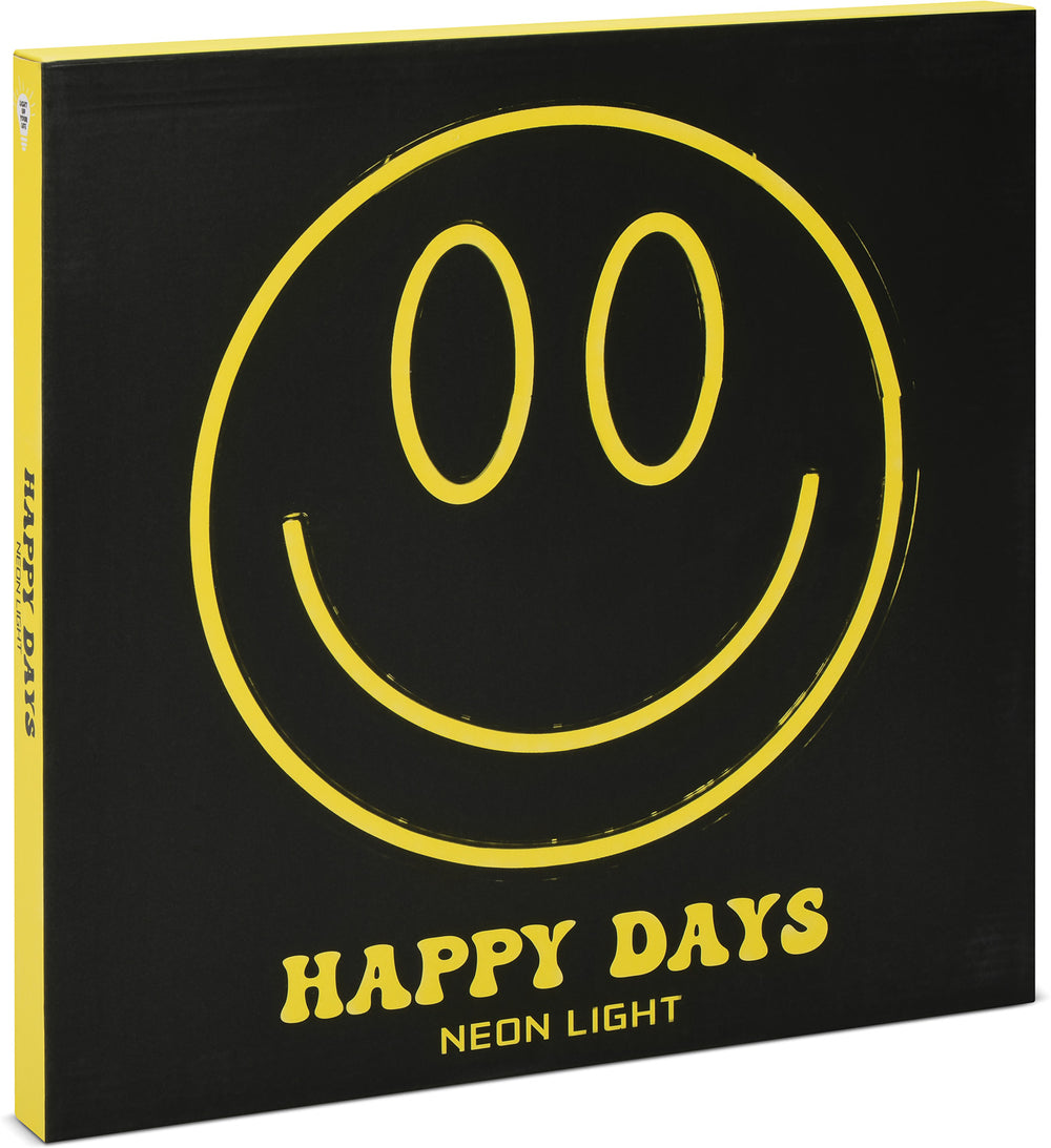 Happy Days Smiley Face Neon Light