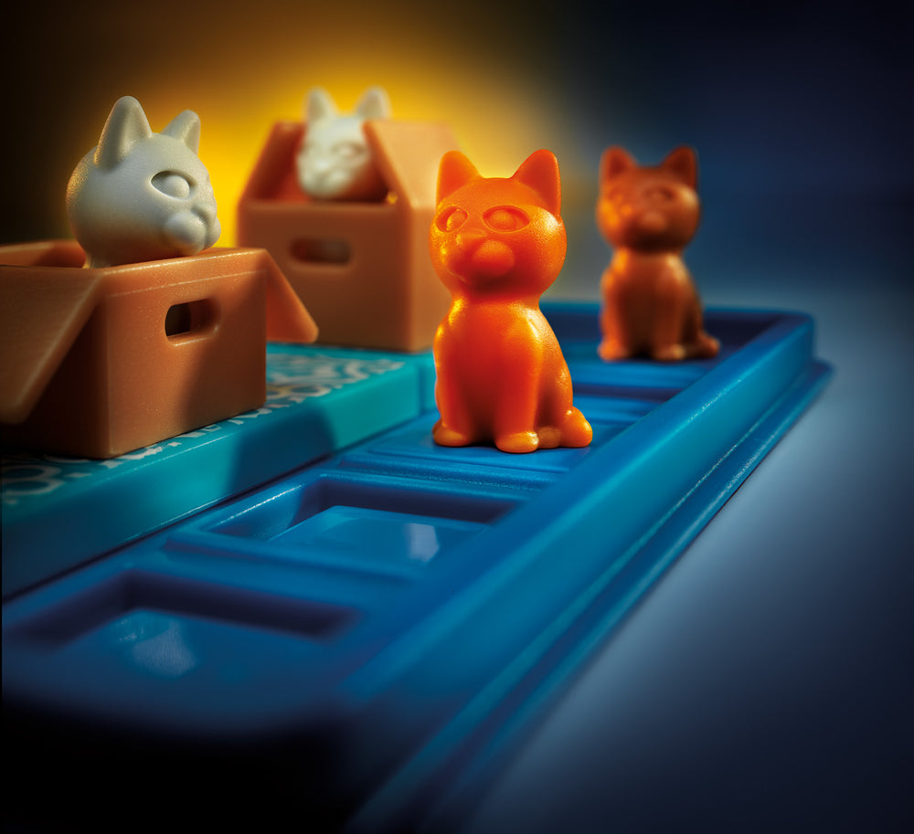 Cats & Boxes Puzzle Game
