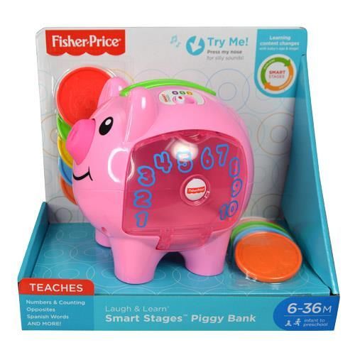 Fisher Price DP EC Laugh & Learn Piggy Bank