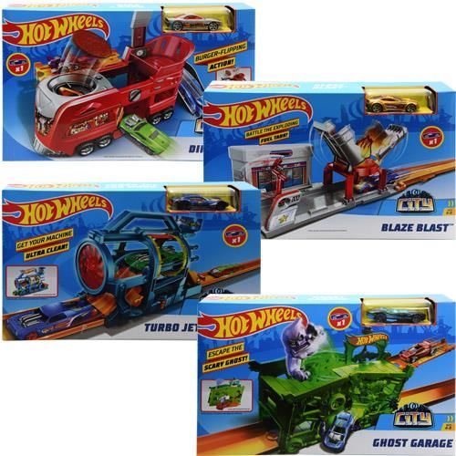 Hot Wheel Fold Out Playset Asstd.