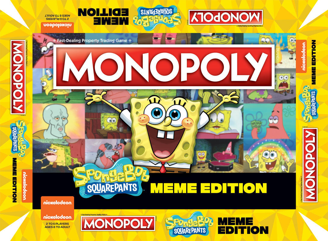 MONOPOLY®: SpongeBob SquarePants Meme Edition