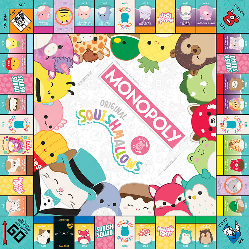 MONOPOLY®: Original Squishmallows™ Collector's Edition