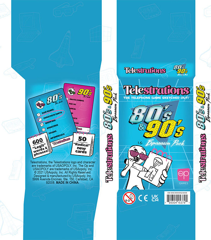 Telestrations 80s & 90s Expansion Pack