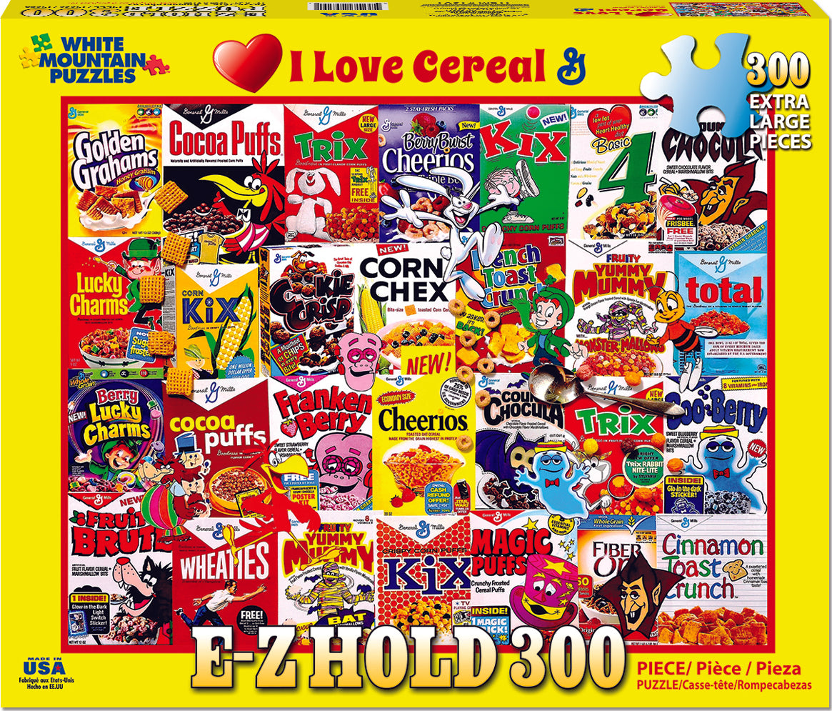 I Love Cereal - 300 Piece - White Mountain Puzzles