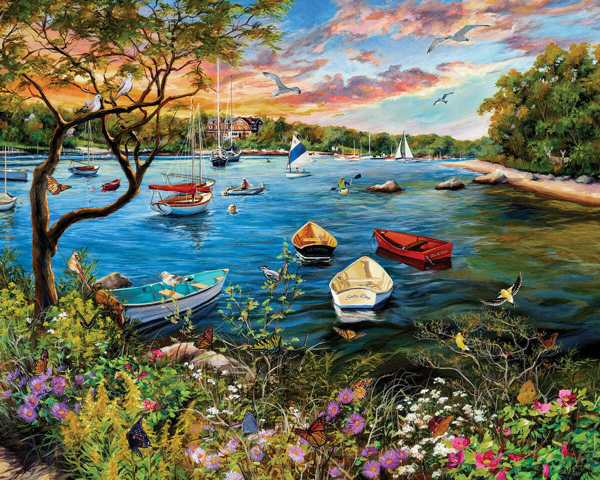 Quiet Harbor - 1000 Piece Jigsaw Puzzle