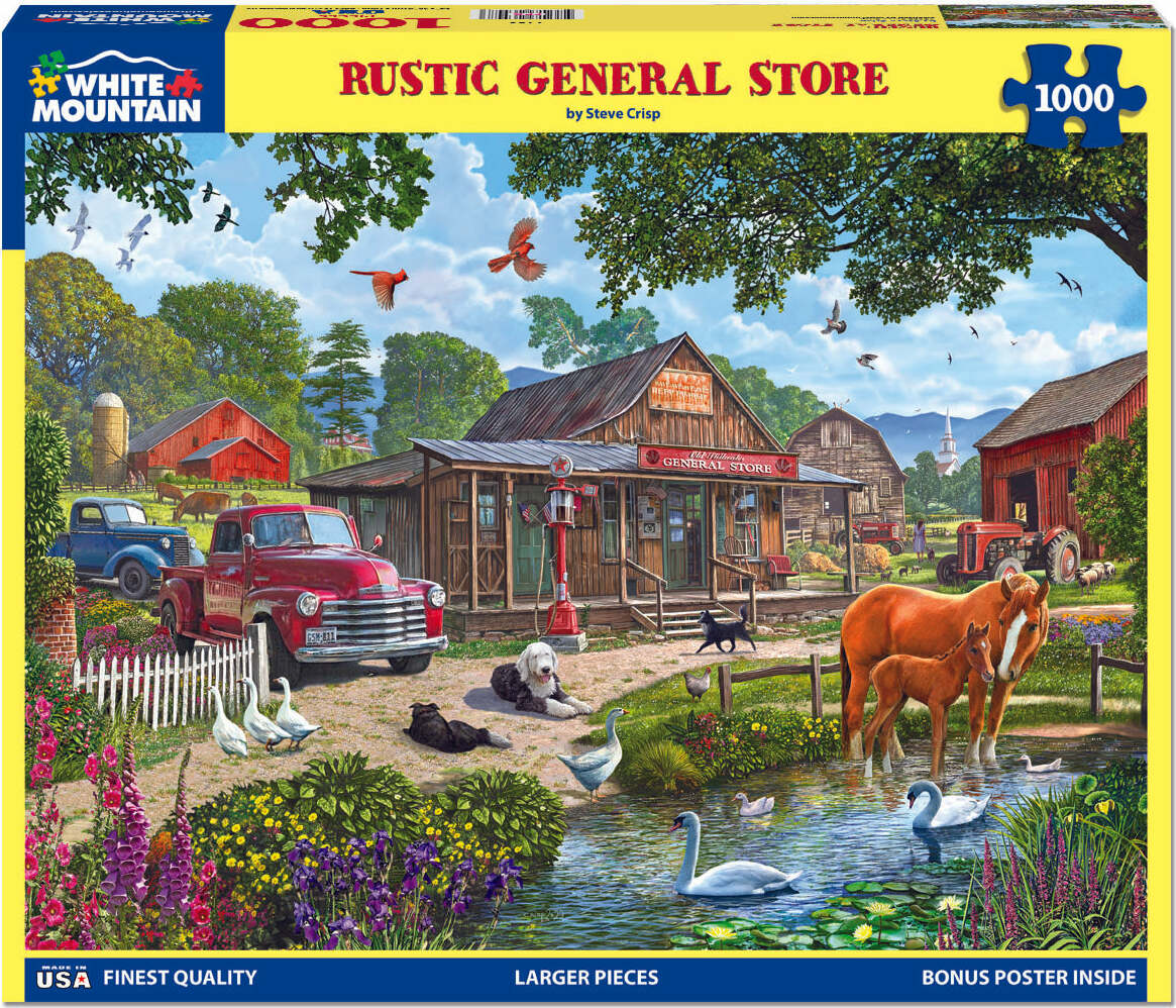 Rustic General Store - 1000 Piece Jigsaw Puzzle